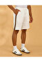 Men White Cargo Shorts