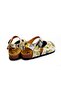 Women's Vegan Leather Beige Sandals - Lemon Tree Model - Cal1606 - 5