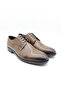 Camel Lace-Up Buckleless Leather Cls Shoes 1033255188 - 3