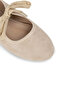 Women's Beige Lace Detail Ballet Flats - 5