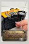 Metal Case Excavator Truck with Sound and Light 35 cm - Pull and Drop Construction Vehicle with 360 Degree Rotating Bucket - 5
