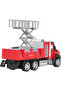 Fire Truck Toy, Scissor Lift Rescue Platform, Alloy Body, Pull Back and Release - 6