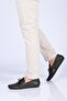 Laceless Bowknot Polyurethane Sole Genuine Leather Loafers 028-2068-26Y Men's Shoes - 3