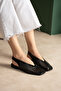 Flavia Genuine Leather Laser Cut Patterned Slingback Women's Sandals Ballet Flats - 6