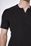 Relaxed Fit Knitwear Polo T-Shirt - 5