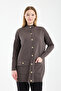 French Knitwear Wool Cardigan Toprak