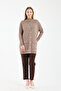 French Knitwear Wool Cardigan Beige - 3