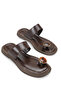 Rhea Flora Women's Flip Flops 0012286 Brown Rustic - 2
