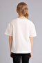 100% Cotton Oversized Printed T-Shirt for Girls G1778A826Sm - 5