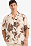 26Y801000970 Ecru Men's Shirt F9889Ax/Er100