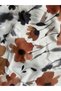 Watercolor Floral Dabil Fabric for Dress, Shalwar, Skirt, Blouse and Shirt Drapey 140X100Cm - 3