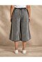 Women Grey Culotte Wide Leg Pants - 2