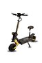 Lucky Liang L2 Pro Electric Scooter with Seat - 1500W, 60KM/H Speed, 48V 18Ah & 10" Tires (Black)