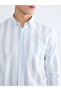 Nevavm Regular Fit Striped Dobby Men's Shirt with Difference - 3