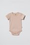 100% Cotton Organic Cotton Piece Short Sleeve Bodysuit Set – Baby Boy Snap Fastener Summer Bodysuit Set, Infant, Newborn - 3