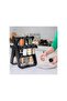 18-Piece Ferris Wheel Seasoning Bottle Set - 360° Rotating Kitchen Spice Rack Organizer - 3