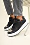 Lace-Up Men's Casual Shoes Black