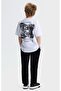 Limi̇ Boy Soft Es Stretchy Apili Pants Jacket T-Shirt 3-Piece Set - 2