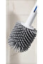 Silicone Toilet Brush Cleaning Set with Detergent Container - 3