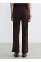 Trendlucky Women's Spanish Leg Pants with Elastic Waist and Difference in Length - 4