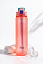 1000ml Frosted Water Bottle with Straw – Leakproof Reusable Sports Bottle with Carry Strap - 2