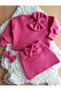 Girl's 3Rd Birthday Fleece Skirt Sweet Buckle Set Birthday Feast Special Day Set - 3