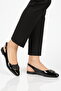 Black Patent Leather Women's Ballerinas