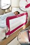 Littles 150*48 cm Pink Bed Barrier, Children's Bed Guardrail