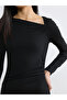 Original Boat Neck Gathered Dress - 3