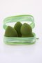 Special Bag Pack of 3-Piece Makeup Sponges Green - 2