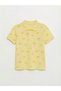 Turn-Down Roba Collar Boys' Pique T-Shirt from Uzg Store for Style Enthusiasts