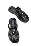 Vesper Sia Women's Slippers 0012282 Black Rustic - 3