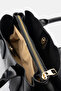 Women's Clutch Bag Black Leather Appearance Stylish Medium Size Suitable for Daily Use Women's Clutch Bag - 5
