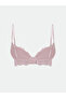 Underwire Padded Lace T-Shirt Bra