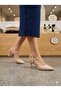 Classic Open-Back Large Size Shoes with Poles