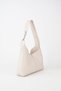 Women's Cream Turna Organizer with Faux Leather Snap Closure Hooks and Shoulder Bag Hand Sleeves - 3