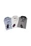 3-Piece Slim Fit Men's Short Sleeve Shirt Set – Size m