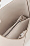 Women's Mink Turna Organizer with Faux Leather Snap Closure Hooks and Shoulder Bag Handle - 4