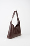 Women's Bitter Brown Crane Organizer with Faux Leather Snap Closure Hooks, Hanger and Shoulder Bag Handles - 3