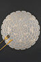 Set of 6 Placemat I Supla Round Gold 38 cm – Acr-623/20