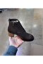 Women's Genuine Leather Orthopedic 6 cm Thick Heel Stylish, Comfortable, Daily Lace-Up Boots - 2