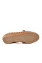 Tan Stone Embroidered Women's Ballerinas - 5