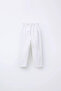 Kalp Pocketed White Girls' Denim Pants - 3