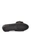 Black Bow Ribbon Women's Ballet Flats - 5
