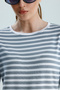 Women's Striped Long Sleeve T-Shirt - 2