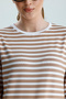 Women's Striped Long Sleeve T-Shirt - 2