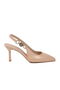 Beige Women's Heeled Shoes - 2