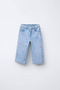 Laciel Paris Girls' Bow Embroidered Denim Pants - 3