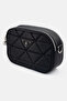Black Women Shoulder Bag Quilted Patterned Daily Use - 3