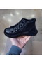 Women's Genuine Leather Orthopedic Very Comfortable Boots with Expandable Rubber Laces in the Middle - 2